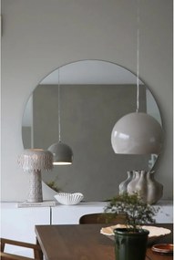 Сиво-бежова настолна лампа с метален абажур (височина 38 cm) Verbera – Markslöjd