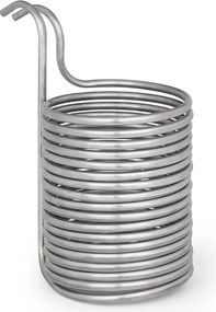 Klarstein Chiller 12, потопяем охладител, охлаждаща намотка, Ø 21.5 cm, 18 намотки, 304 неръждаема стомана