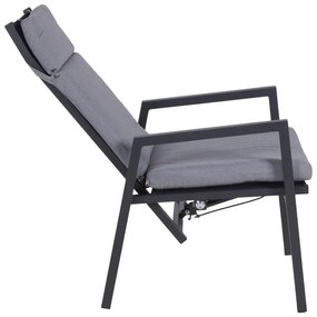 Сив градински стол метален Sintra – Garden Pleasure