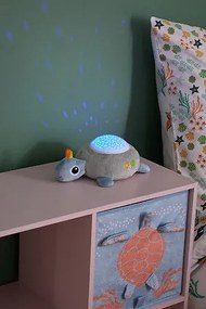 Мултифункционална детска нощна лампа atmosphera Turtle, 14×6×21 cm