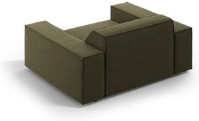 Зелено кадифено кресло Jodie – Micadoni Home