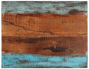 286061 vidaXL Правоъгълен плот за маса, 70x90 см, 25-27 мм, регенериран масив