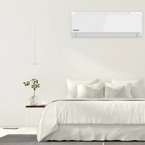 Инверторен климатик Finlux 12QUA58LIS, 12000 BTU, 30 м2, А+++, Wi-Fi, Работа при -25C, Плазмен филтър, Бял