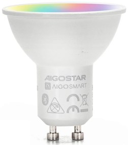 LED RGBW Димируема крушка MESH Smart GU10/6,5W/230V 2700-6500K - Aigostar