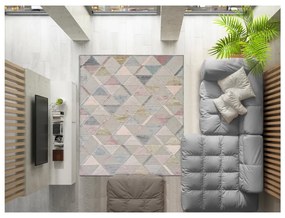 Сив килим Margot Триъгълник, 160 x 230 cm - Universal