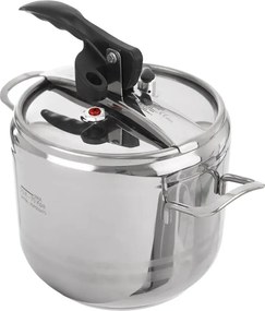 Тенджера под налягане от неръждаема стомана с капак , 5 л Profi - Orion