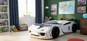 Детско легло кола Vento Eco Sportline-бял