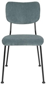 Сиви трапезни столове в комплект от 2 броя Benson - Zuiver