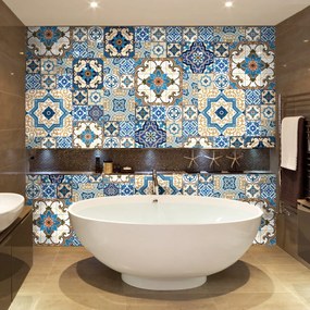 Комплект от 60 декоративни стикера за стена , 15 x 15 cm Toundra - Ambiance