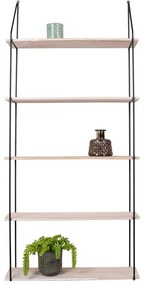 Черен рафт от масивна дървесина Pavlovnia Eindhoven - House Nordic