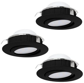 Eglo 900749 - К-кт 3бр. LED димируеми лунички PINEDA LED/5,5W/230V