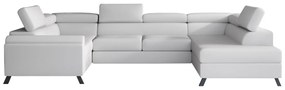 Разтегателен диван в П-образна форма ESMADA, 336x92x200, soft 17, десен