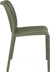 Зелен пластмасов градински стол Billie – Bizzotto