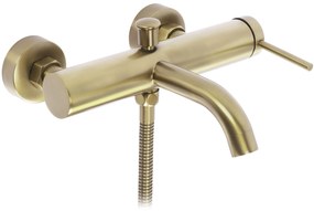 Смесител за вана Rea Spot Brush Gold
