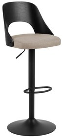 Бежови въртящи се бар столове в комплект от 2 броя 113 см Lucy - Actona
