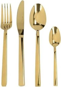 Прибори за хранене 16 бр. от неръждаема стомана в златист цвят Diseno – Mikasa