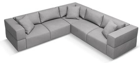 Светлосив променлив ъглов диван Esther – Milo Casa