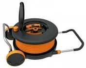 Комплект градински маркуч с макара (размер M) 1/2" 20m - Fiskars 1023643