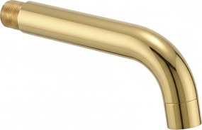 Чучур за смесител за вграждане Rea Lungo 16 cm Gold