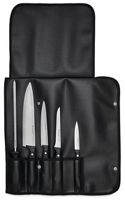 Wüsthof - Комплект кухненски ножове GOURMET 6 бр. черни