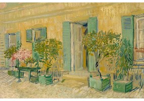 Живопис - репродукция 90x60 cm Exterior of a Restaurant in Asnières, Vincent van Gogh - Fedkolor