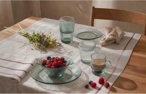 Зелена десертна стъклена чиния ø 21 cm Verde – Orion