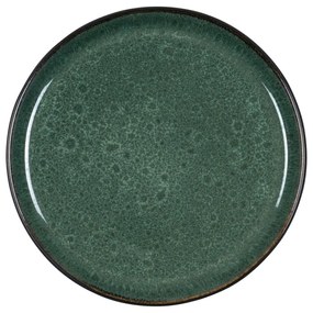 Тъмнозелена десертна чиния от керамика ø 21 cm - Bitz