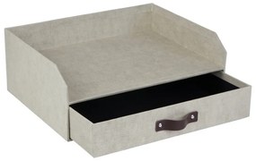 Картонен органайзер за докумнети с чекмедже Walter – Bigso Box of Sweden