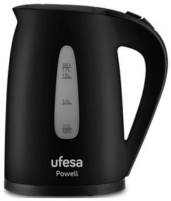 Чайник UFESA BLACK POWER Черен 2200 W 1,7 L