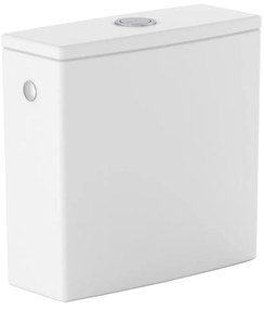 Тоалетно казанче A341680620, с двоен бутон 4,5/3л, със странично захранване, бял мат, 37x14.5x36.5см