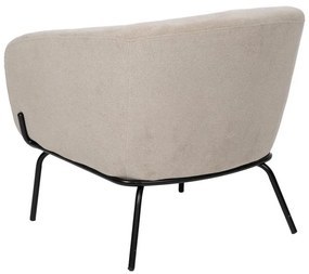 Бежово шенилово кресло Classic – Ixia