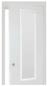 5five - Окачено огледало за врата MATCHING 125x35 см, черно