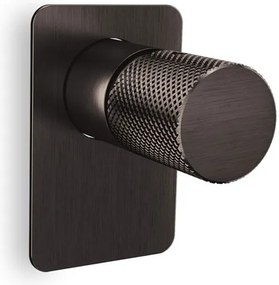 стена смесител за кран Eletta Tecno II-Черен-четка