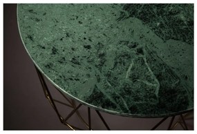 Масичка за кафе с мраморен плот , ⌀ 51 cm Boss - Dutchbone