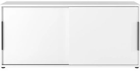 Бял шкаф с плъзгаща се врата 160x74 cm Mailand - Germania