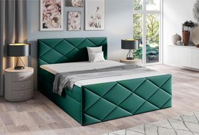 Тапицирано легло Herkules-Prasino-180 x 200