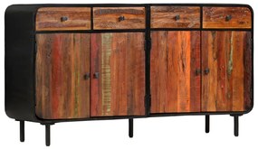 Sonata H Бюфет, регенерирано дърво масив, 140x35x76 cм
