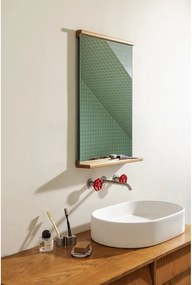 Сапунерка от неръждаема стомана в сребрист цвят Olbi – noo.ma