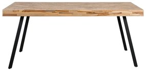 Трапезна маса от тиково дърво 90x180 cm Suri - White Label