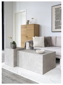 Сиви глинени чаши в комплект от 4 бр. 500 ml Selma – House Nordic