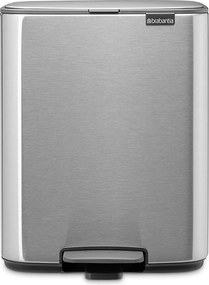 Стоманено кошче за боклук с педал в матово сребрист цвят 12 l Bo – Brabantia
