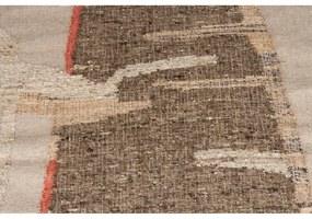 Кафяв/бежов вълнен килим 200x300 cm Briton – Dutchbone