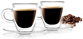 Комплект от 2 чаши с двойна стена Amo Espresso, 50 ml - Vialli Design