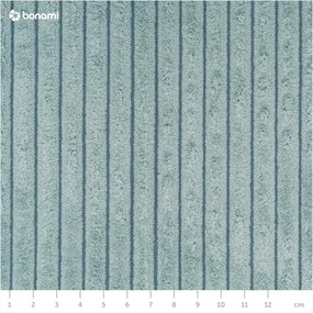 Светлосиня табуретка от велур Nihad - Bobochic Paris