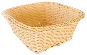 Панер водоустойчив PVC квадратен натурал 17x17x7см. (VH01N) (M)