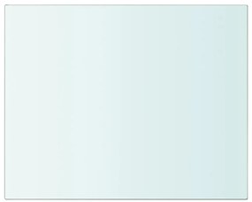 243805 vidaXL Плоча за рафт, прозрачно стъкло, 20 x 25 см
