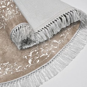 Кафяво-сиви килими за баня в комплект 2 бр. 60x100 cm – Foutastic