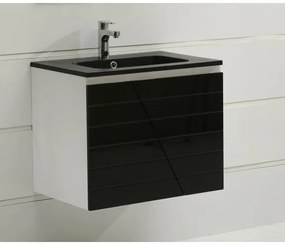 Конзолен PVC шкаф ICP 6555 B "ЕНИЯ", Inter Ceramic, с умивалник, 65x46x55см