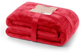 Червено одеяло от микрофибър , 160 x 210 cm Mic - DecoKing