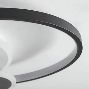 Плафон APP1709-C Black LED